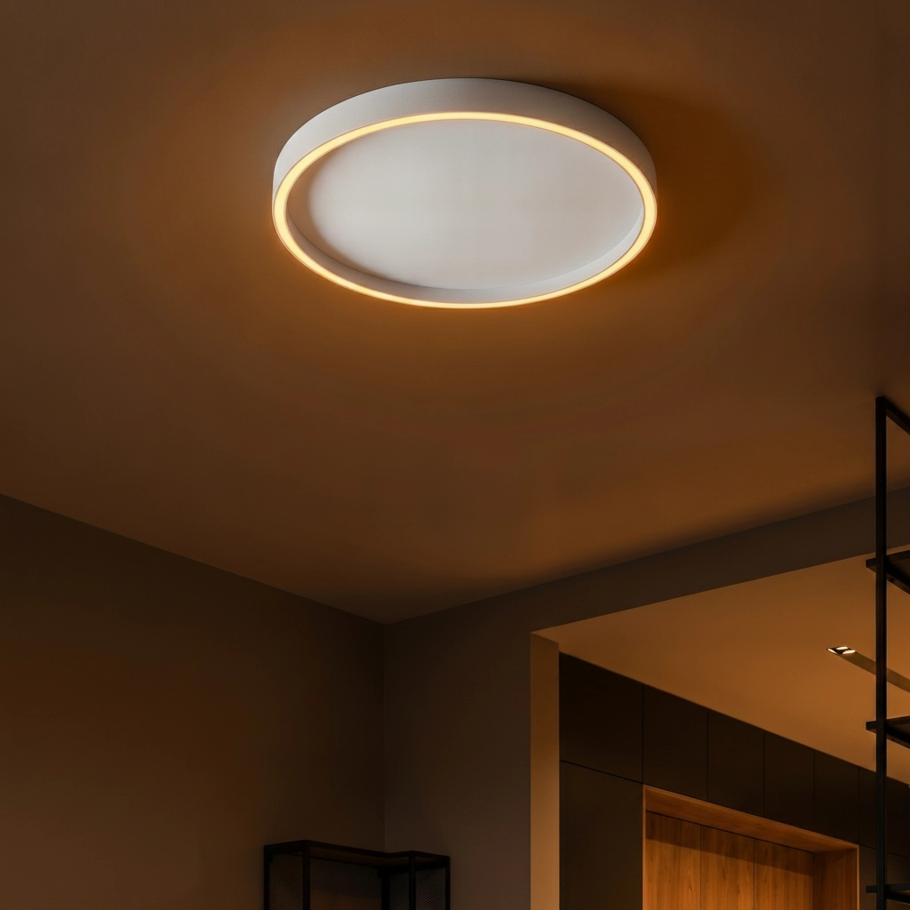 Ceiling light Istos Ø 50cm black