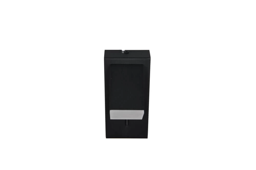 Wall spot black Raglan with switch Trio 4017807614749