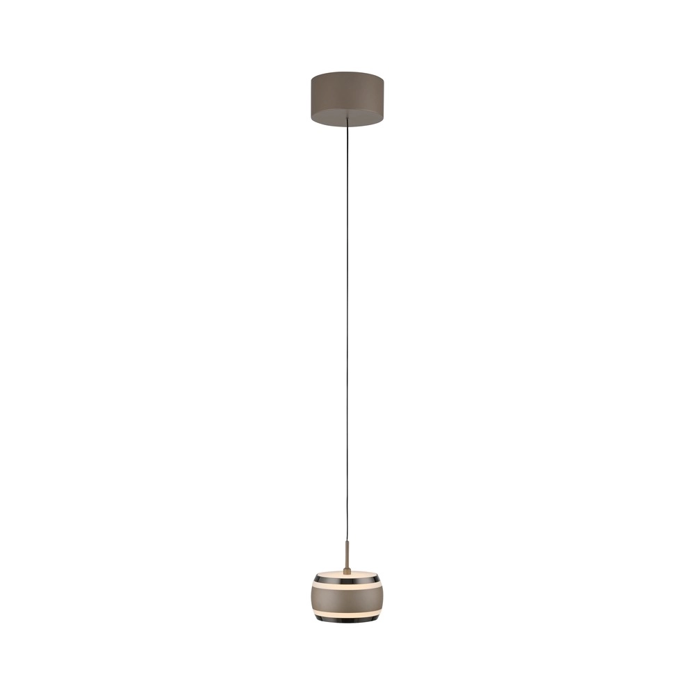 Sleek LED pendant Pure Falling Rings Bronce Paul Neuhaus 4012248396568