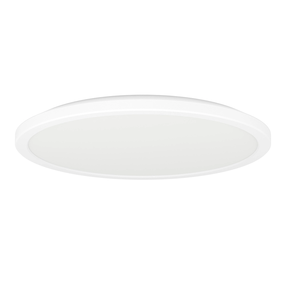 Smart bathroom lamp Rovito-Z round - white - Ø 38,9cm