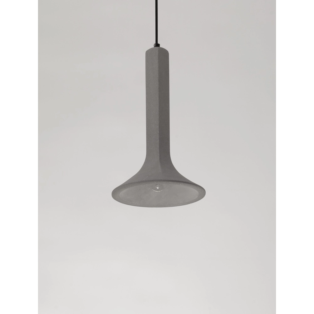Unique pendant lamp Dylan grey Ø 22.3cm Lyora 5212017440389