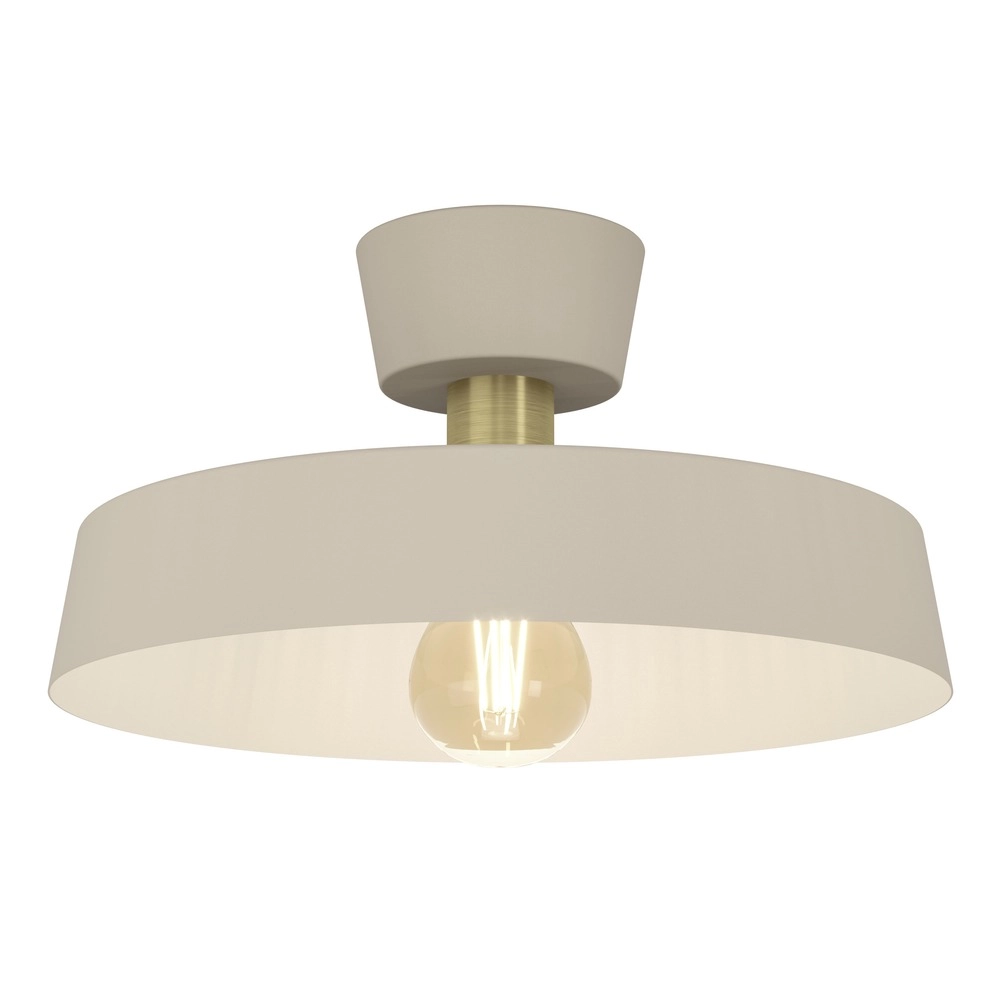 Design ceiling lamp Valdiola sand brown