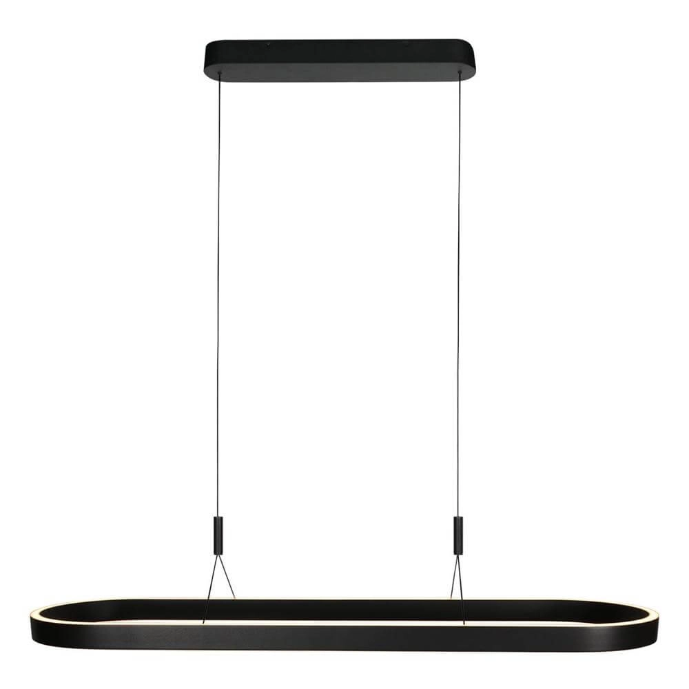 Modern pendant lamp Mykty Black oval