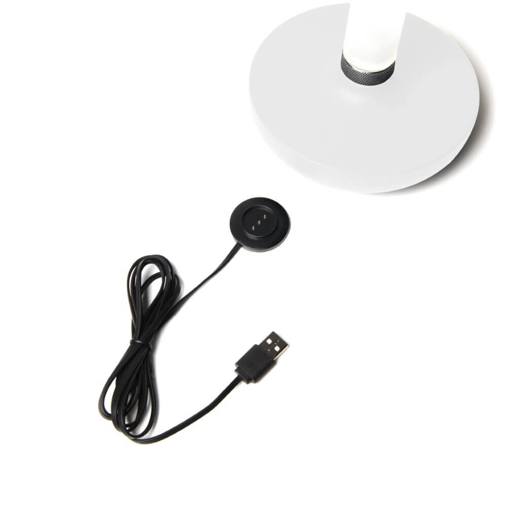 Rechargeable table lamp Biarritz white KonstSmide 7318308272535