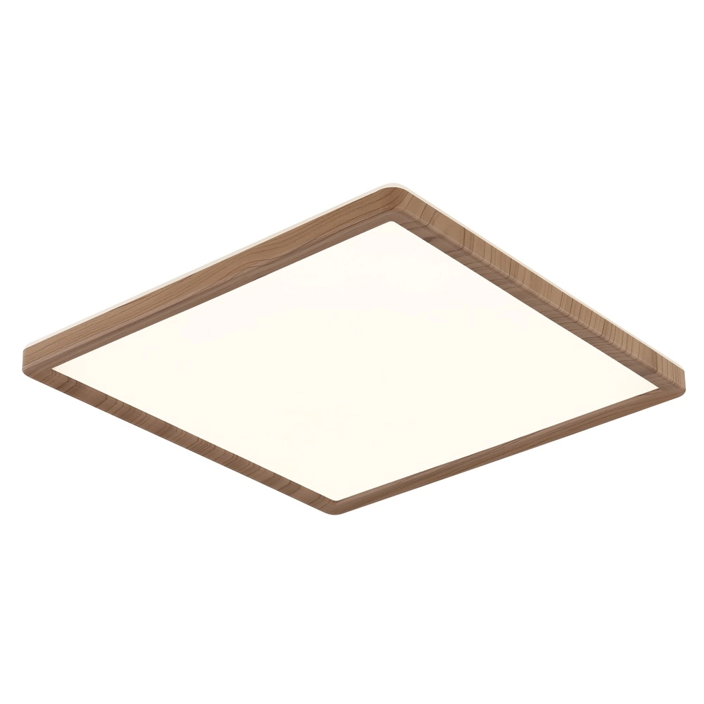Ceiling light Sapana square 29.4cm wood