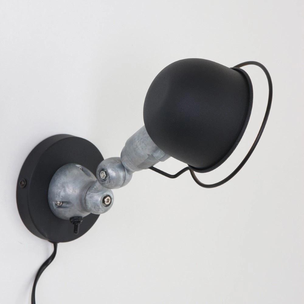 Black Rustic Reading Light Davin Steinhauer 8712746102079