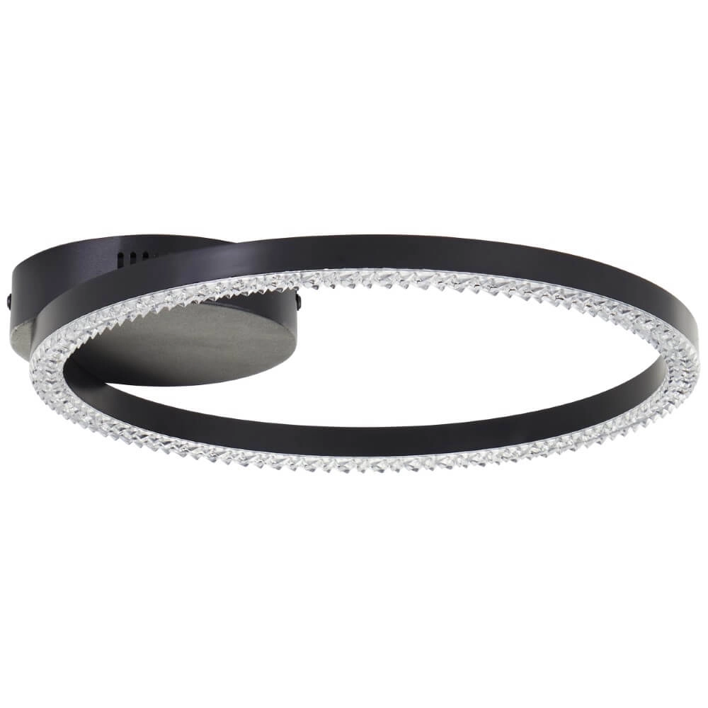 Black ceiling lamp Aurelia 1500lm Brilliant 4004353442117