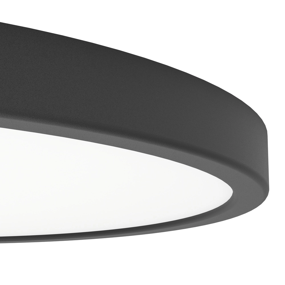 Zigbee ceiling lamp Fueva 6-Z round - black - Ø 40cm Eglo 9008606330508