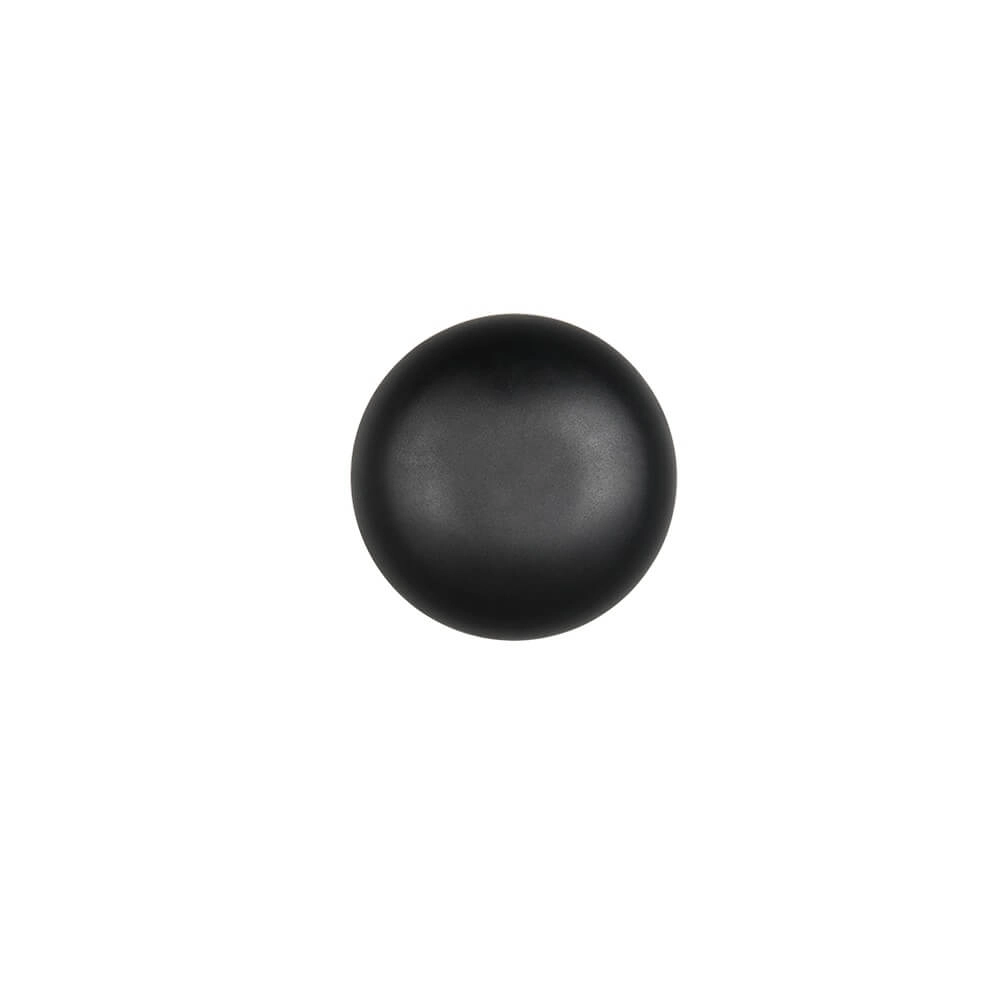 Black wall lamp Davey Ø 15cm Trio 4017807643794