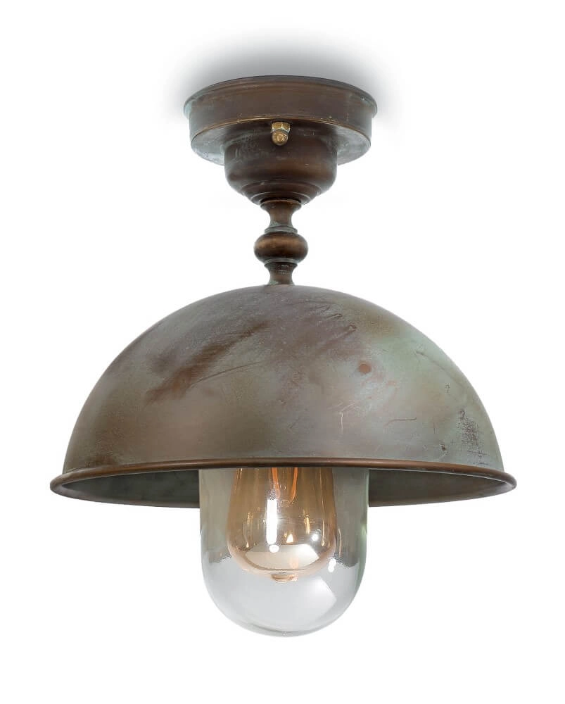 Brass ceiling lamp Circle