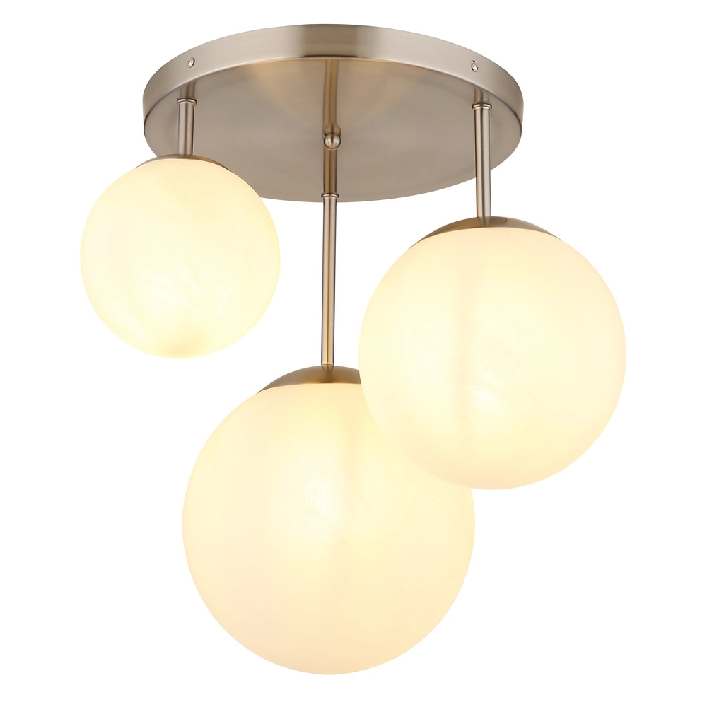 Ceiling lamp Kop nickel