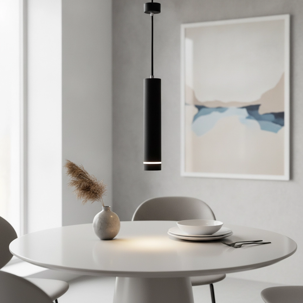 Design pendant lamp Esca black