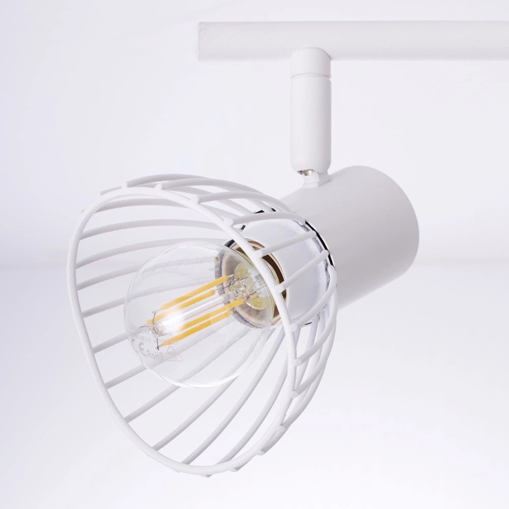 White ceiling lamp Elhi Brilliant 4004353330773