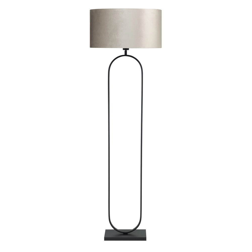 Design floor lamp Verona black 161cm