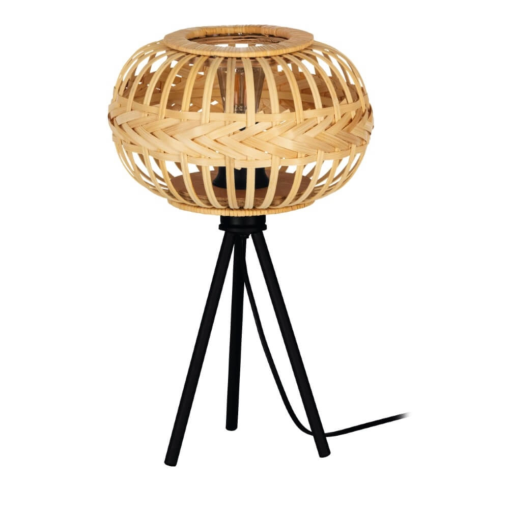 Rattan table lamp Amsfield 1
