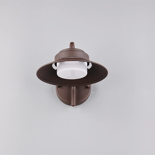 Modern stable lamp Atrato Rusty brown Trio 4017807691276