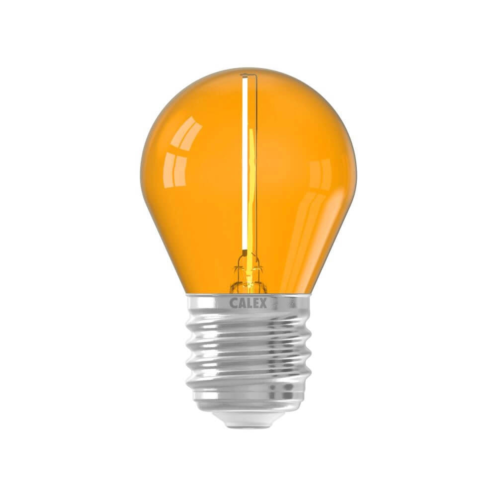 Light source 1W - E27 - Led Orange for party lights