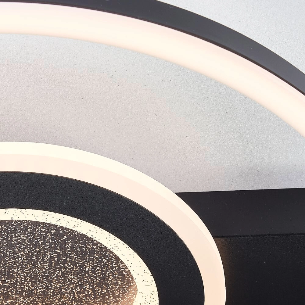 Design ceiling lamp Queens round Ø 37cm Brilliant 4004353428333
