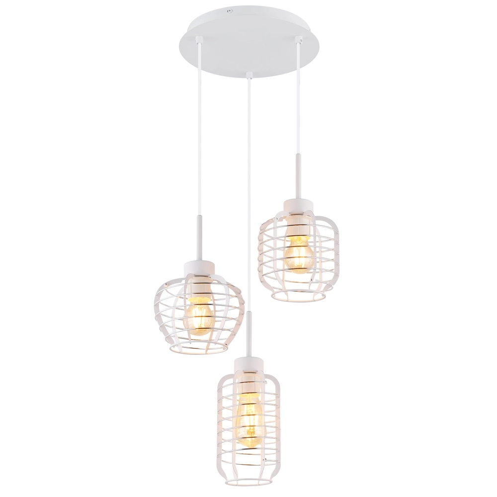 3-light pendant lamp Nesa white