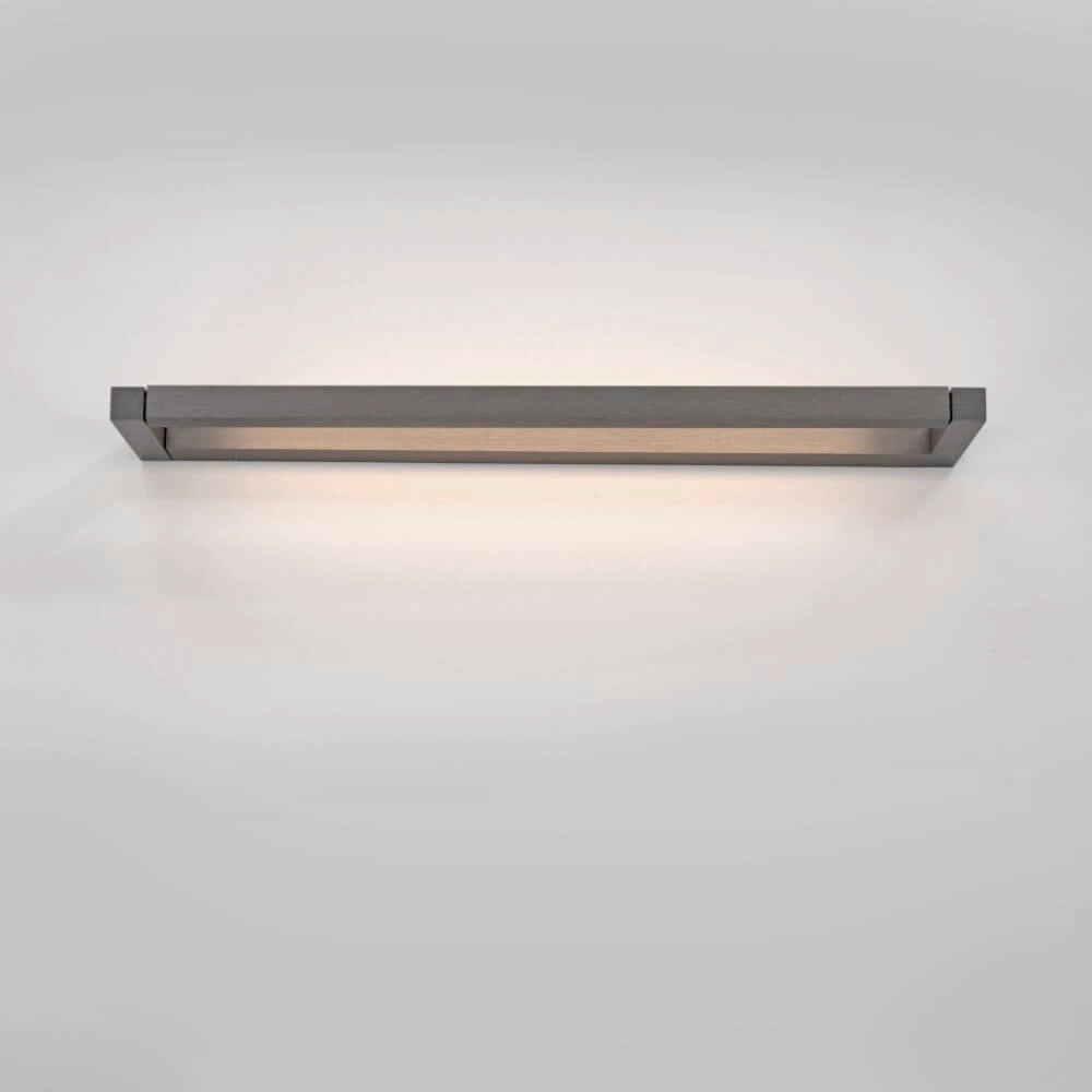 Sleek wall lamp Pure Puro gray 50cm Paul Neuhaus 4012248384206