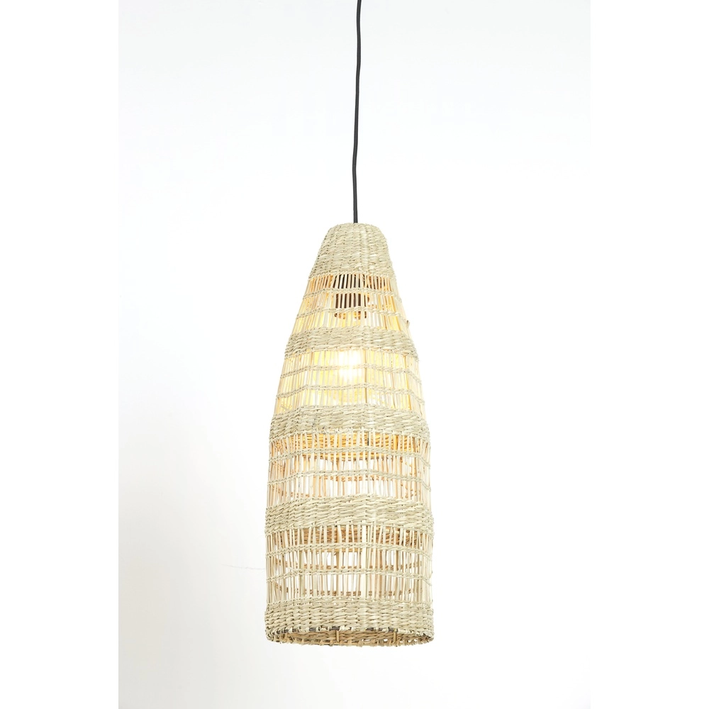 Seagrass pendant lamp Latika 52cm high - 1x E27 Light & Living 8717807644048