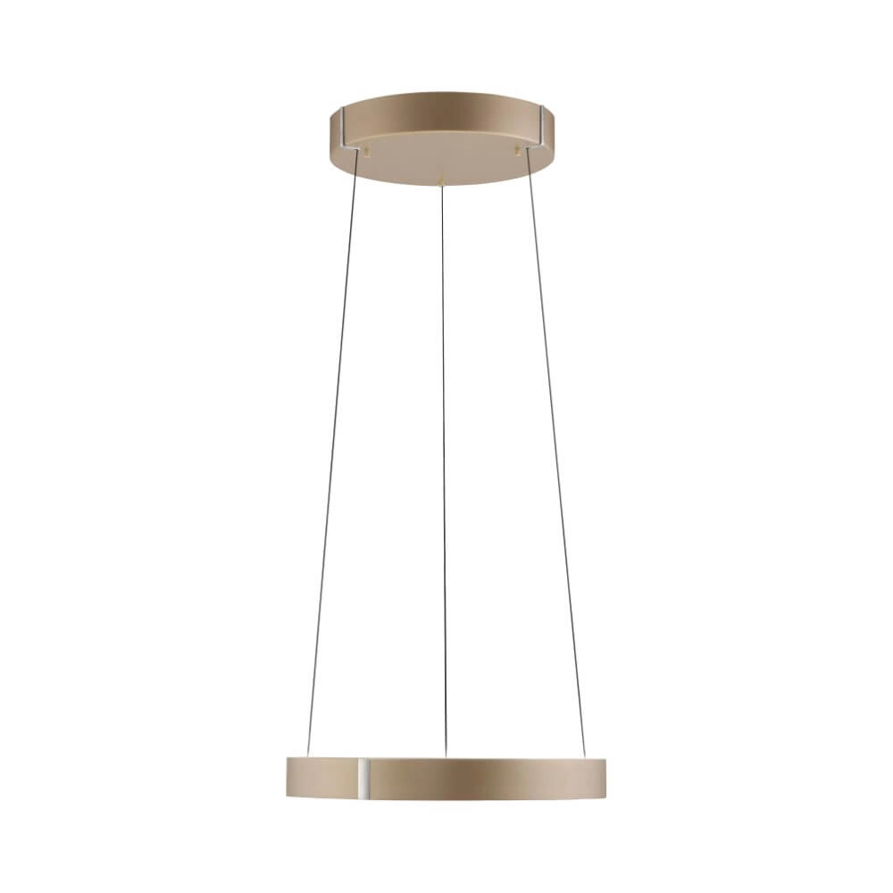 Round hanging lamp Pure E-Clipse bronze Ø 50cm Paul Neuhaus 4012248386408