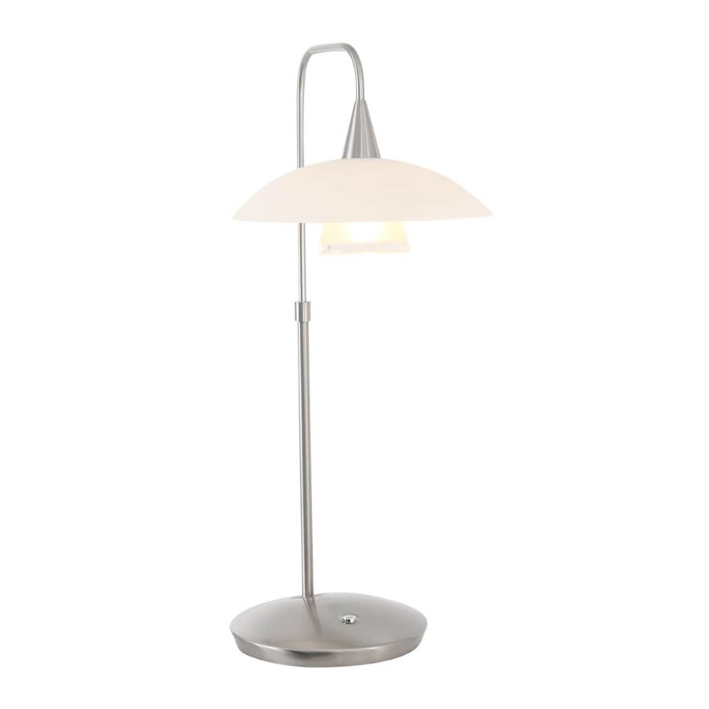 Table lamp Tallerken metallic gray Steinhauer 8712746132021