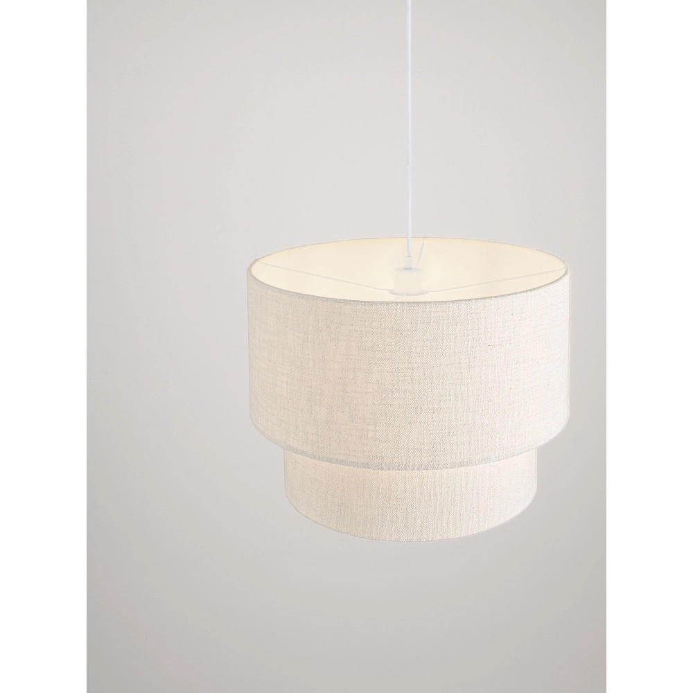 Linen pendant lamp Karen Ø 50cm Lyora 5212017493965