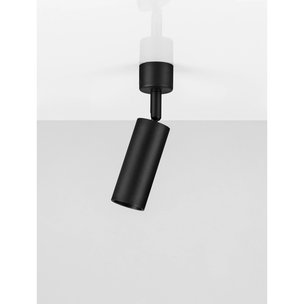 Ceiling spotlight Mor Orientable black Lyora 5212017475671
