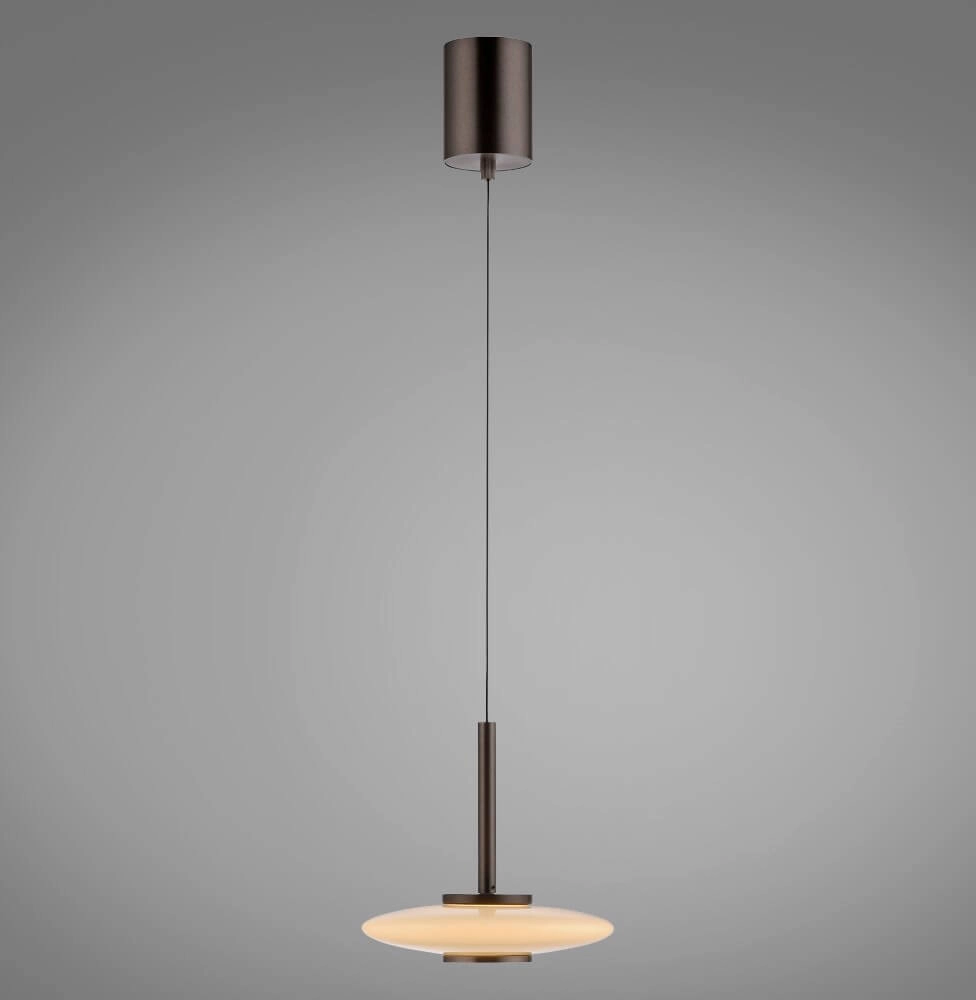 Design hanging lamp Pure Vitrum dark brown Paul Neuhaus 4012248383964
