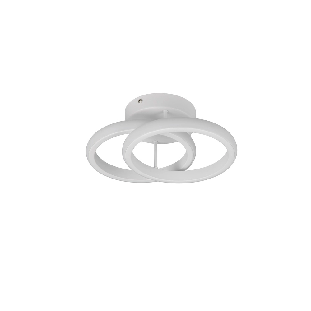 White ceiling lamp Kasia Round design Trio 4017807653830