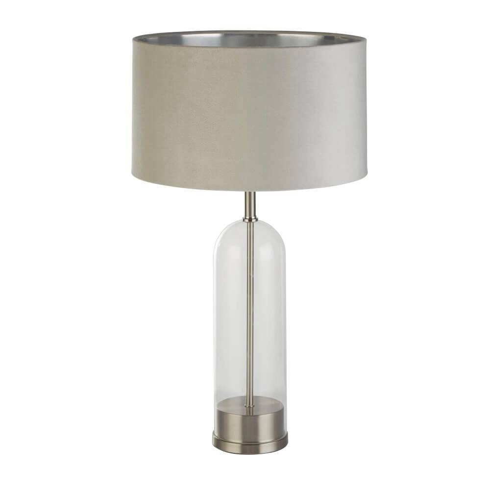 Table lamp Oxford with grey hood