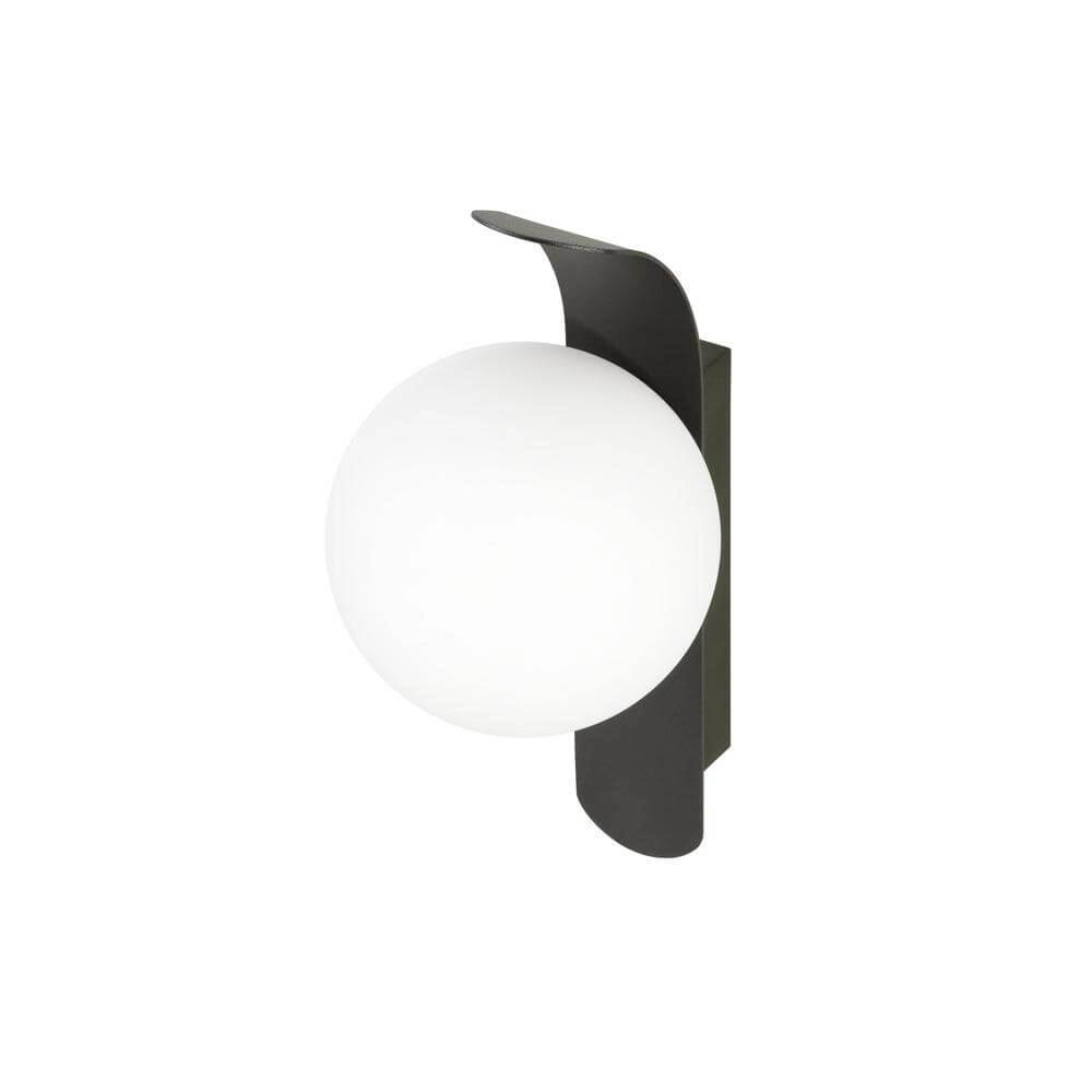 Black wall lamp Sun globe SLV 4024163292825