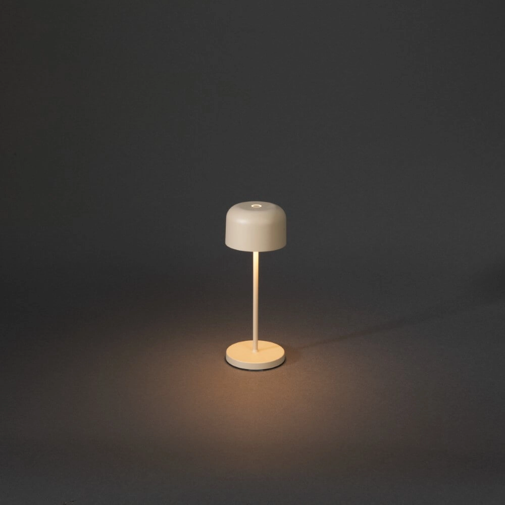 Rechargeable table lamp Lille mini Sand color KonstSmide 7318307835335