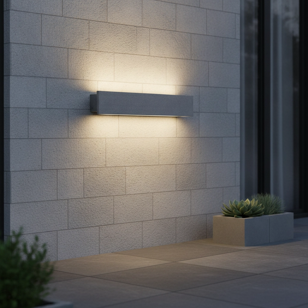Wall lamp Luna rectangle 60cm