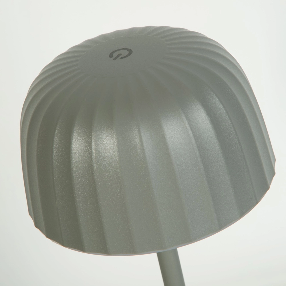 USB Rechargeable Table Lamp Ezra black Searchlight 5053423306131
