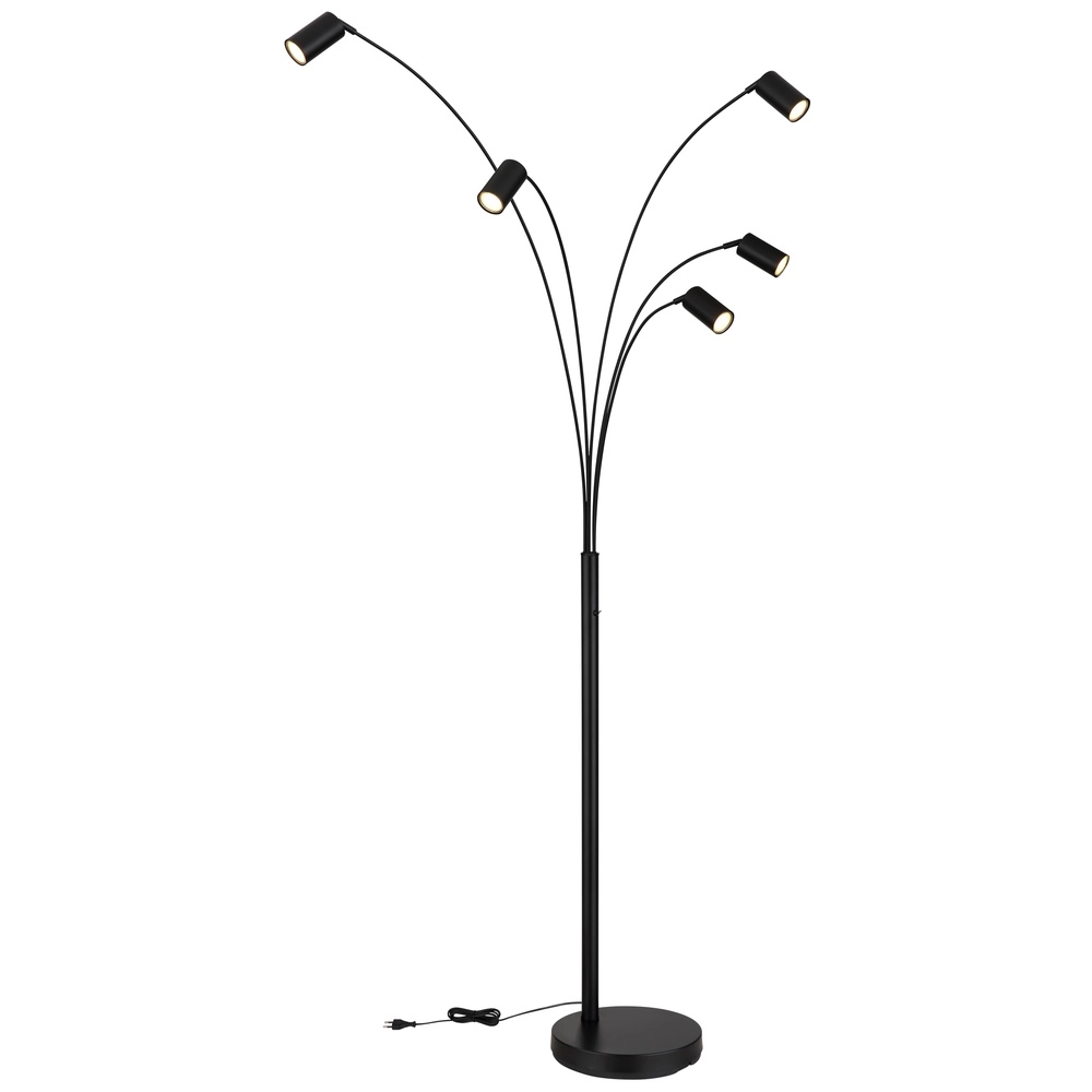 Floor lamp Robby Black Globo 9007371468782