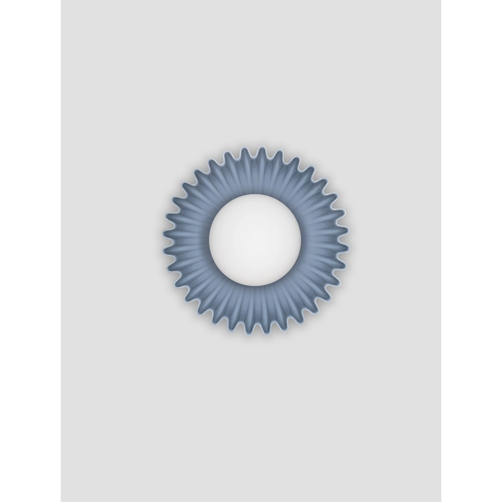 Wall lamp Petel blue with white glass Lyora 5212017483966