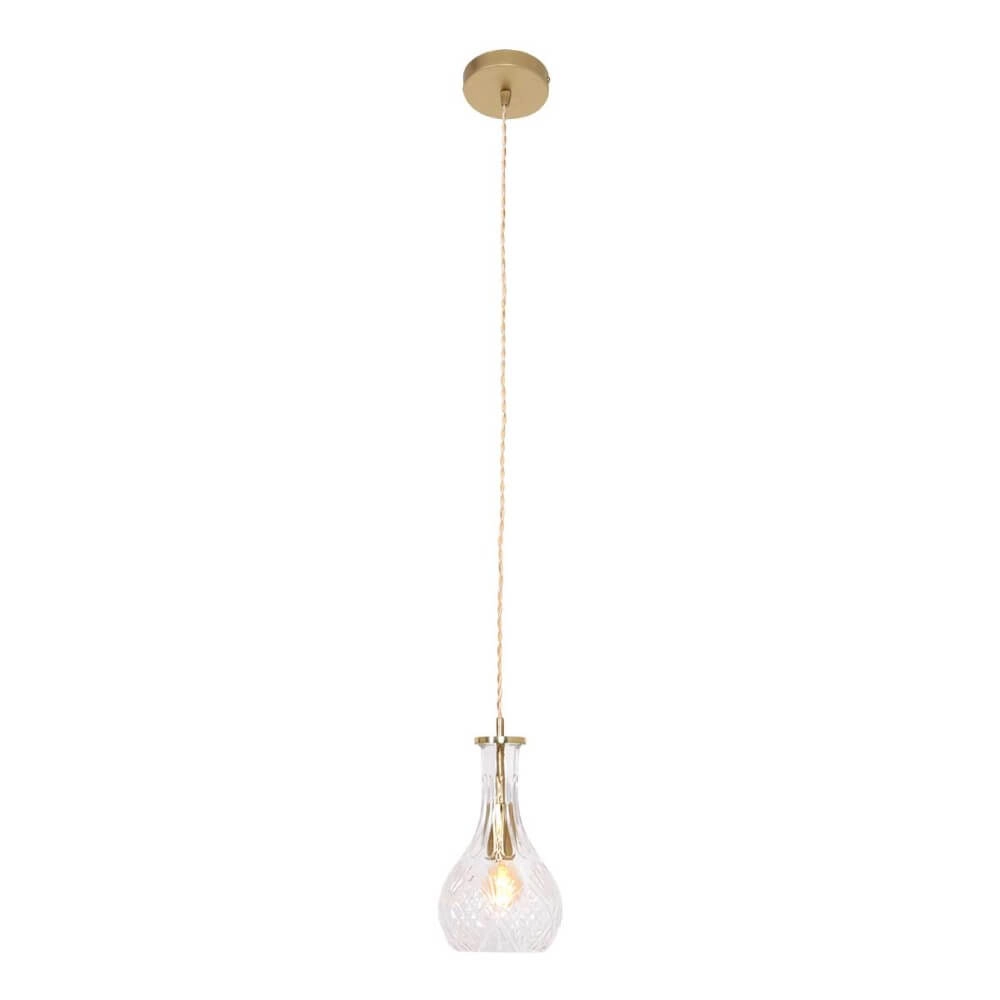 Classic pendant lamp Grazioglass Ø 14cm Steinhauer 8712746166323