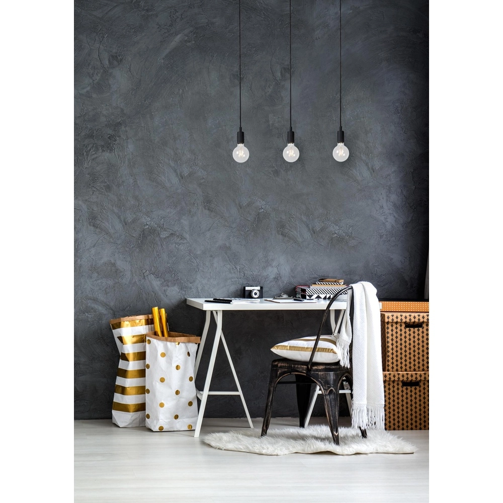 Pendant lamp Fix 3-light black Lucide 5411212082725