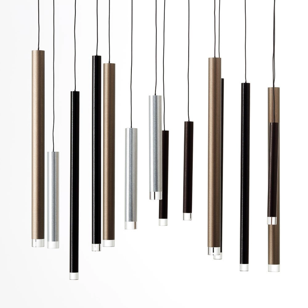 Large LED hanging lamp Cembalo Brilliant 4004353342288