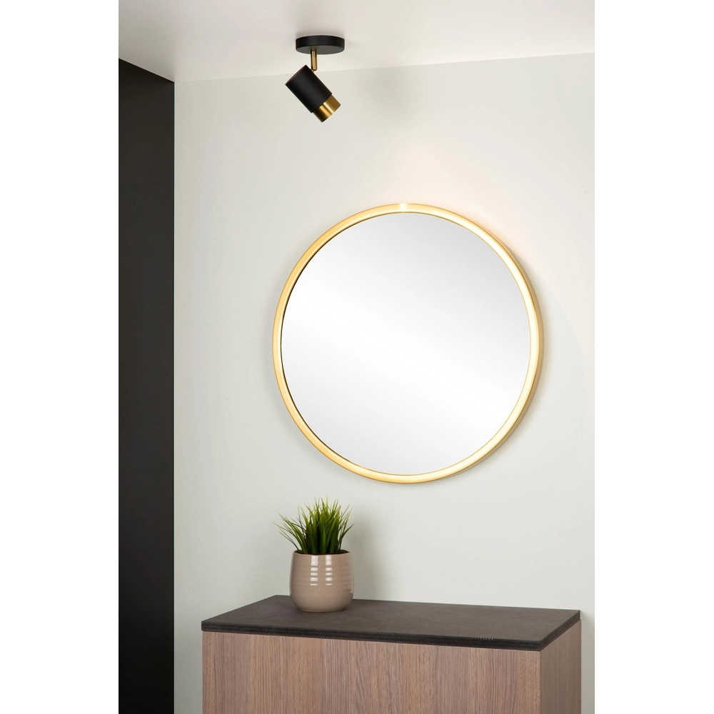 Ceiling spotlight Floris Black Lucide 5411212351760