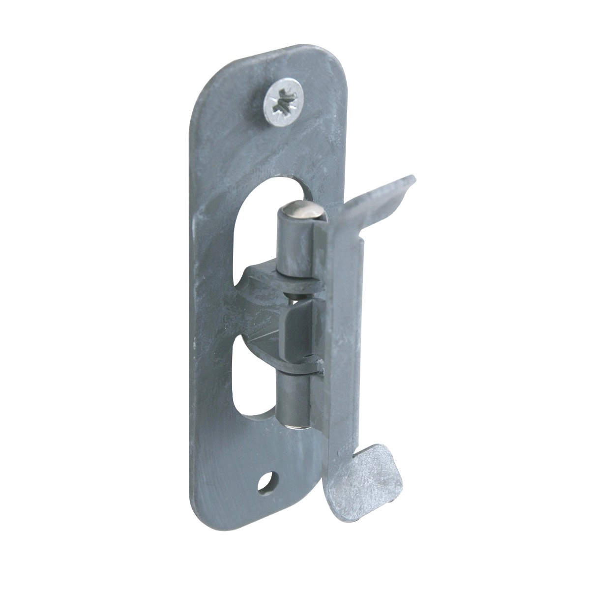 Clamp spot Gearwood zinc grey with wood Steinhauer 8712746133776
