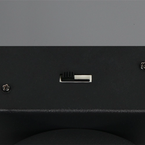 Wall lamp Arpino black 15cm Trio 4017807683639