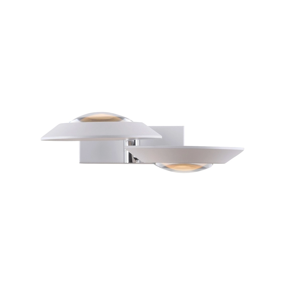 2L led wall light Pure Oculis white Paul Neuhaus 4012248397015