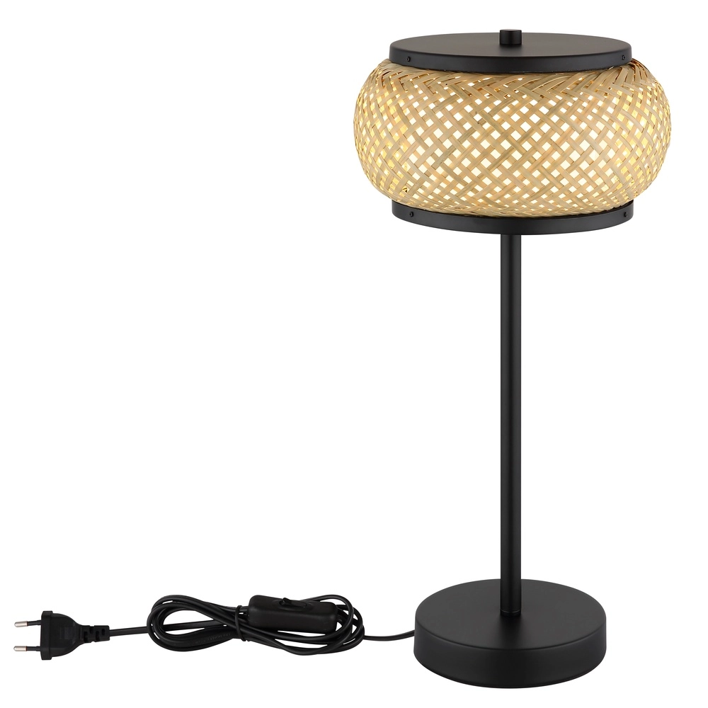 Table lamp Bambora with bamboo Globo 9007371572861