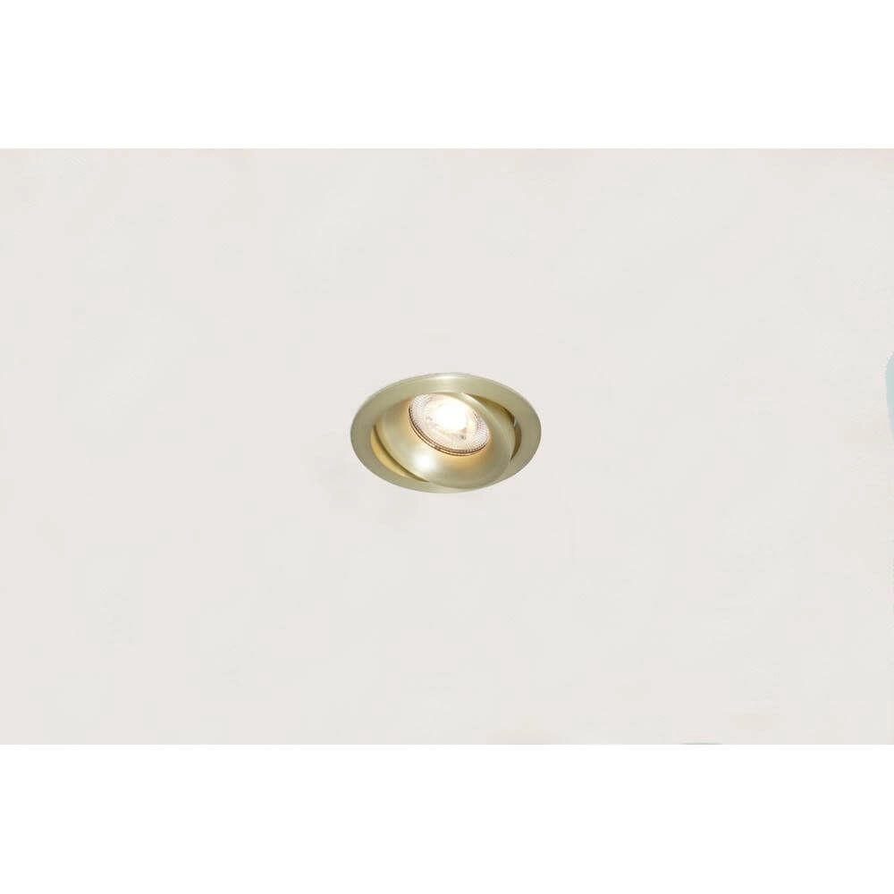 Round recessed spotlight Alice matte gold Artdelight 8720701100381