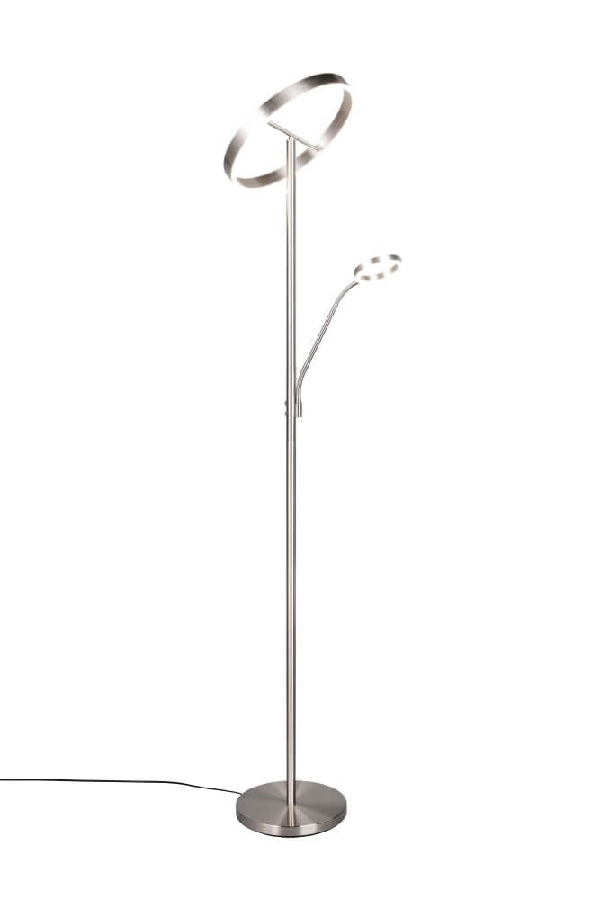 Design reading lamp Willis Stainless Steel - 180cm Trio 4017807618129