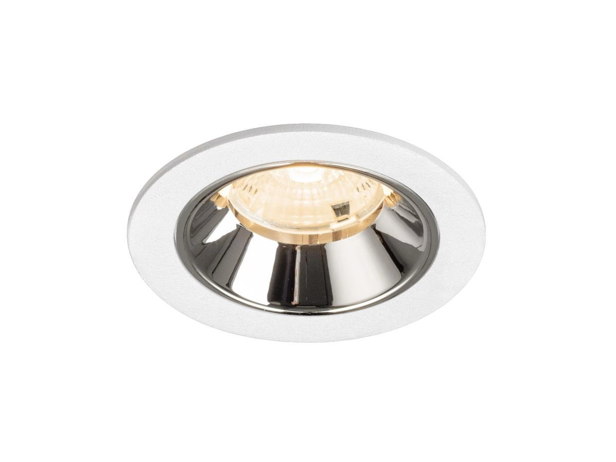 Recessed spotlight Numinos S white/chrome 2700K - 55deg