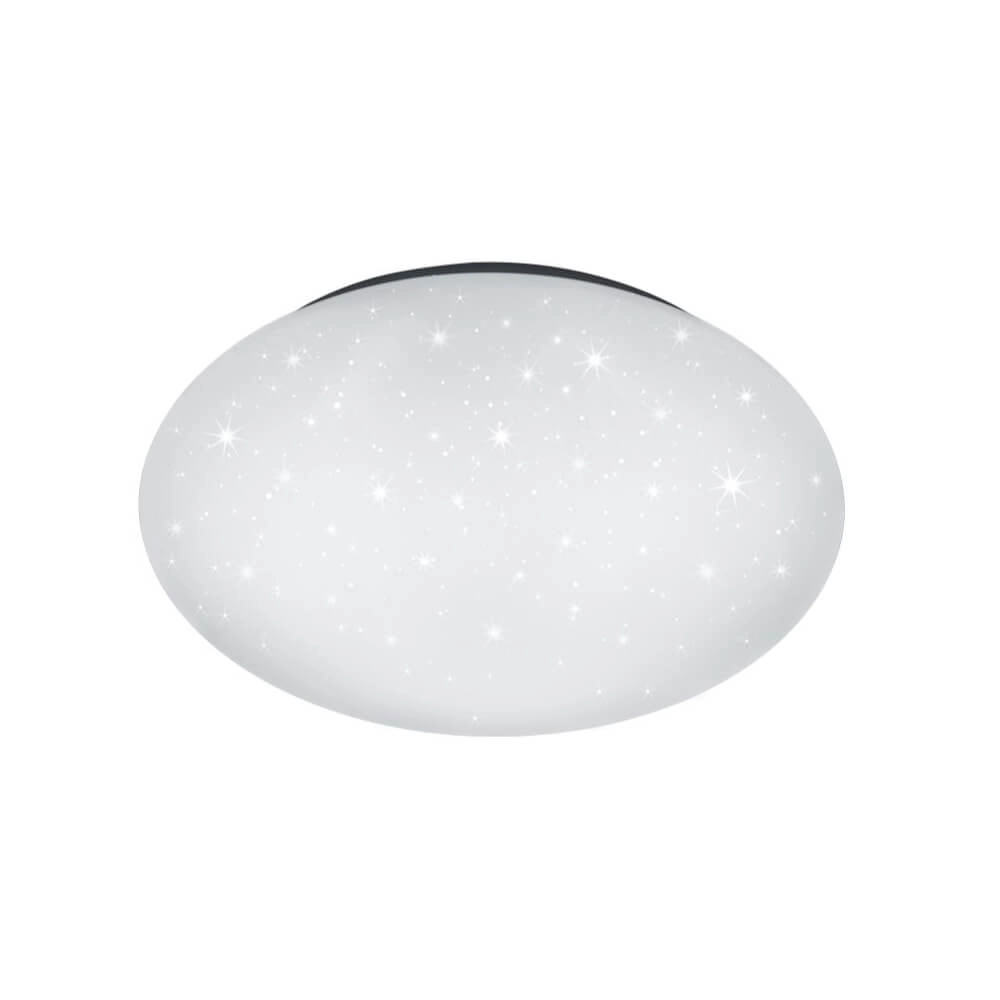 Ceiling lamp Paolo 37cm white with star effect